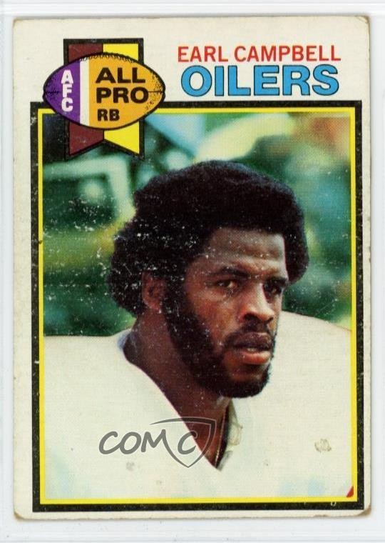 1979 Topps Earl Campbell #390 Rookie RC HOF 0d6c