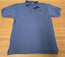 Looney Tunes Daffy Duck Polo Shirt Mens XS Classic Cartoon Embroidered Shirt