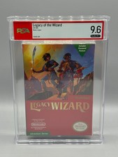 Legacy of the Wizard Nintendo NES Sealed New PSA 9.6 A++ Graded
