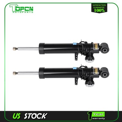 Rear Pair Air Suspension Shocks For 2013-18 BMW X5 F15 X6 F16 Struts 37106875087