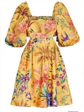 NWOT Floral Puff Sleeve Dress