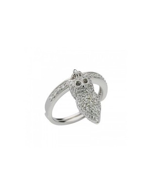 Roberto Giannotti Womens Ring GFA120-11-13 MISTERI DELLA NOTTE 925% Silver