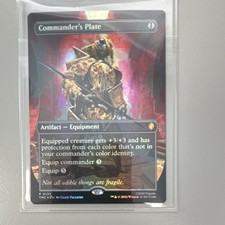 Commander's Plate [Borderless] #135 Prices | Magic Teenage Mutant