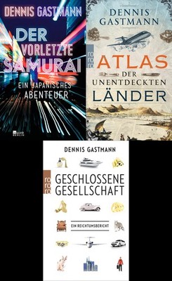 Der vorletzte Samurai. Dennis Gastmann + zwei weitere Bücher von ihm. 3er Set!