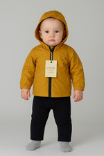 GIUBBINO NEONATO ZIP CAPPUCCIO TASCHE MARCA LOSAN ART.217-2651AL