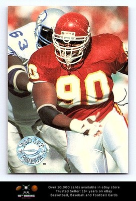 1991 Pro Set Platinum FOOTBALL #50 Neil Smith