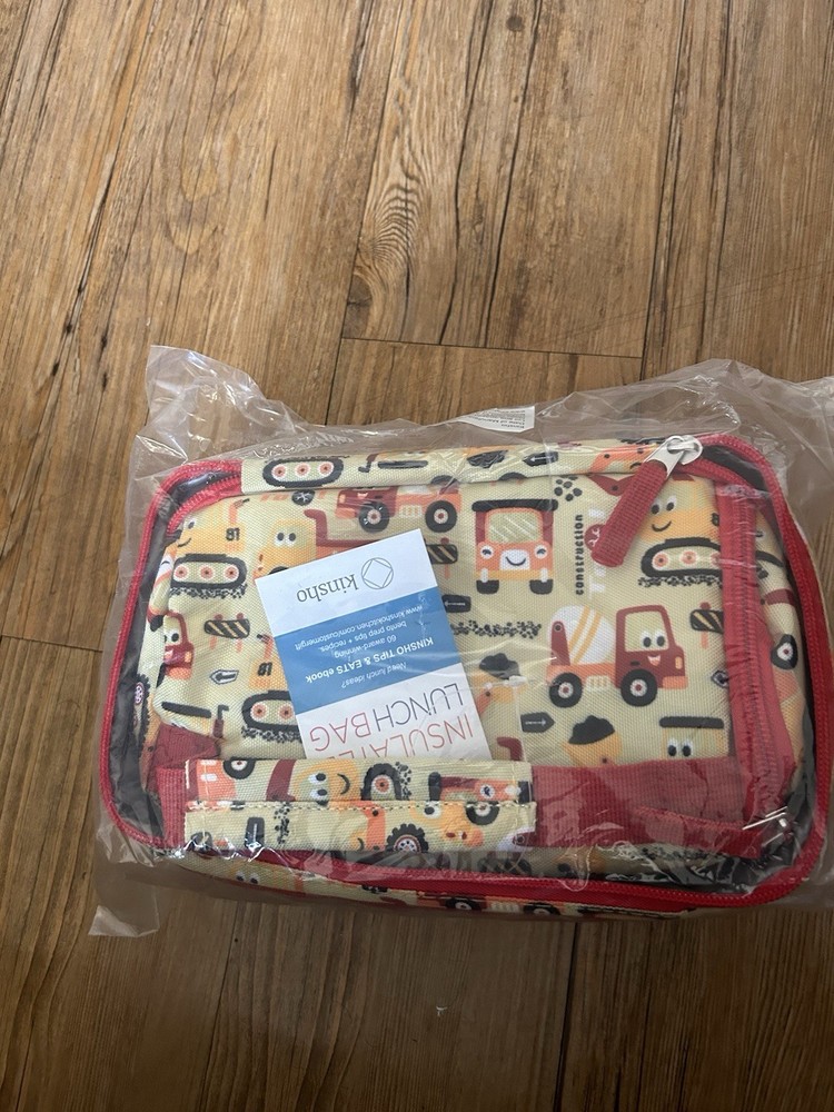 Kinsho Yellow Red Diggers Lunch Bag