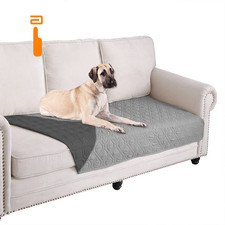 Ameritex Waterproof Dog Bed Cover Pet 30x70 Inch Pack of 1 , Grey dark Grey