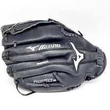 Mizuno Prospect GPP1075Y1 Youth 10.75 In Baseball Glove Black Max Flex