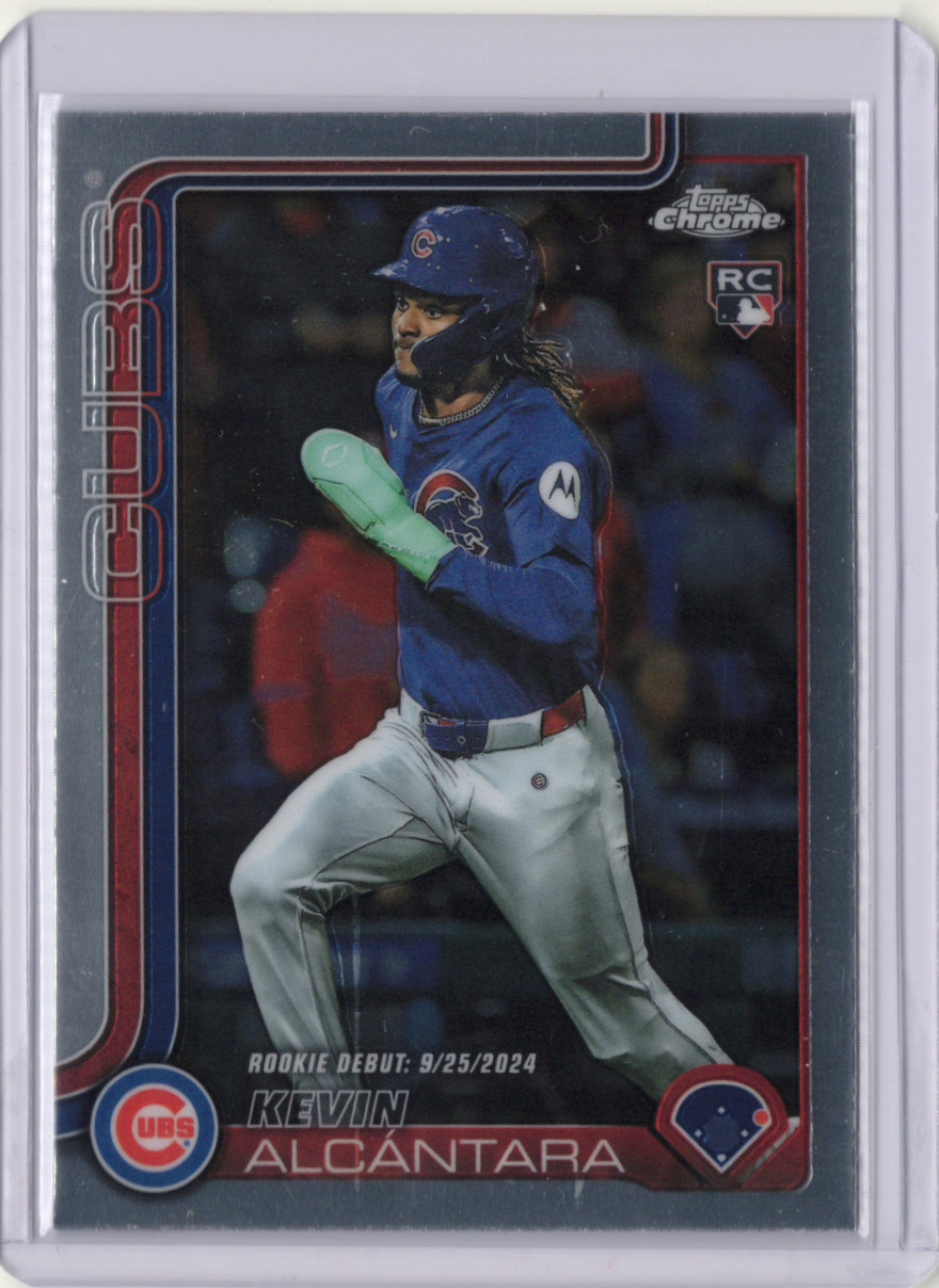 2025 Topps Chrome Update - Kevin Alcantara #USC25 Rookie Debut RC