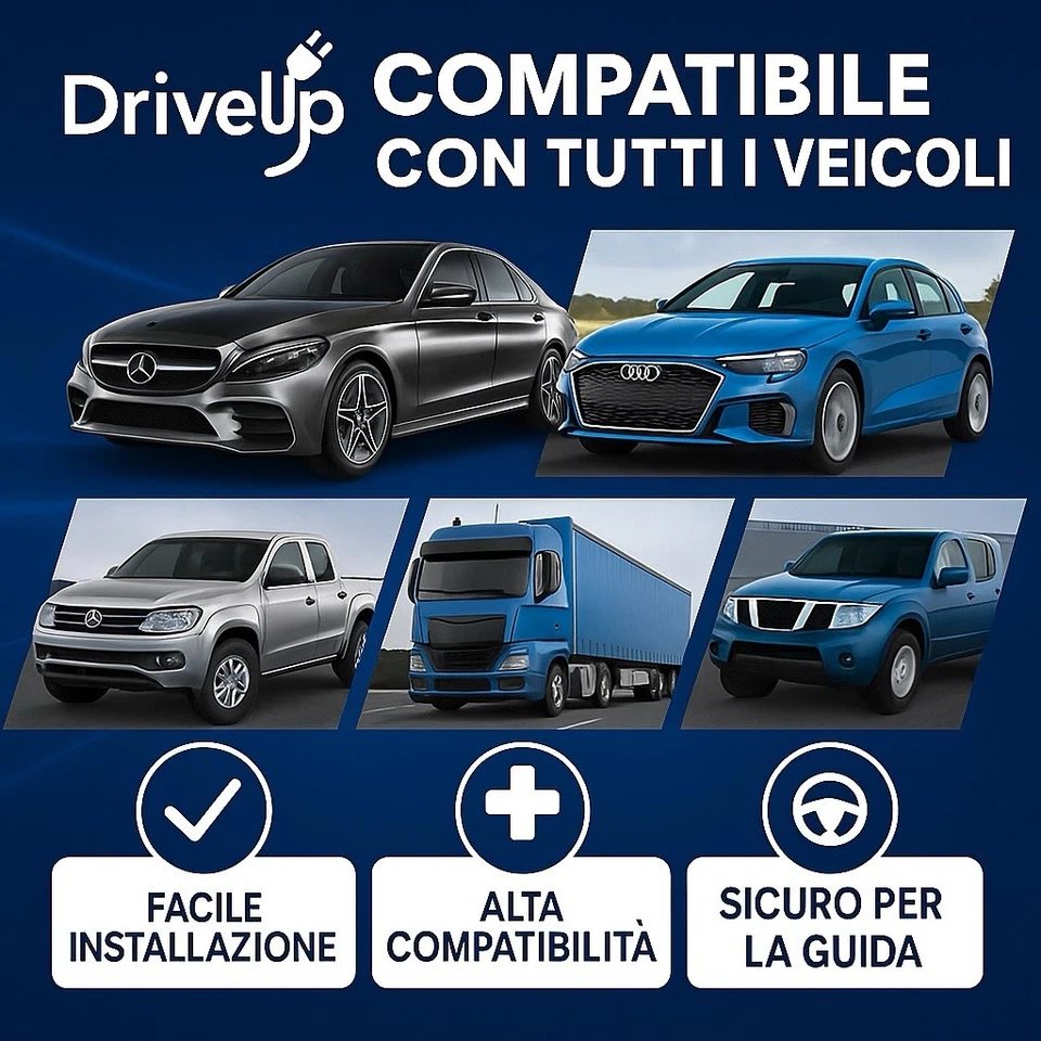 DriveUp™ Display Autoradio 10” 2DIN | CarPlay & Android Auto Wireless - Immagine 3 di 4