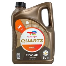 Total Quartz 5000 15W-40 / 5 Liter Kanister Motorenöl Motoröl API Total Quartz 5000 15W-40 / 5 Liter Kanister Motorenöl Motoröl API