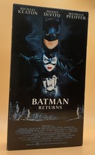 Batman Returns VHS 1992 Michael Keaton Christ...