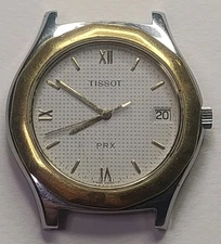 Vintage Tissot Quartz Watch; Running But Needs Repair/Restoration 1980s