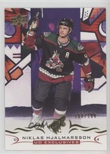 2018-19 Upper Deck UD Exclusives 100/100 Niklas Hjalmarsson #259 1e15