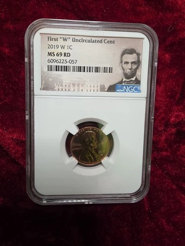 Photo of a 2019-W Lincoln Shield Cent from an eBay listing that sold on Jul 19, 2026