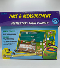 Lakeshore Learning Time  Measurement Elementary Folder Games Grades 2-3 COMPLET