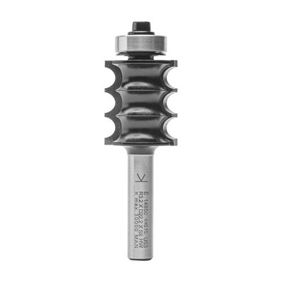 ENT 14850 Dekorativer Profilfräser HW mit KL S8x32 Z2 R3,2 D22,2x25,4 konvex