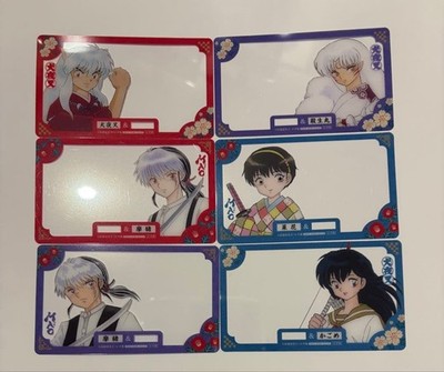 Inuyasha MAO Oshikasaneru Clear Card All Types 6 Types Complete