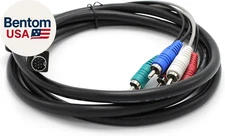 10 Pin Audio and Video DIN Cable - NOT S-Video Cable - RGB Component and Composi
