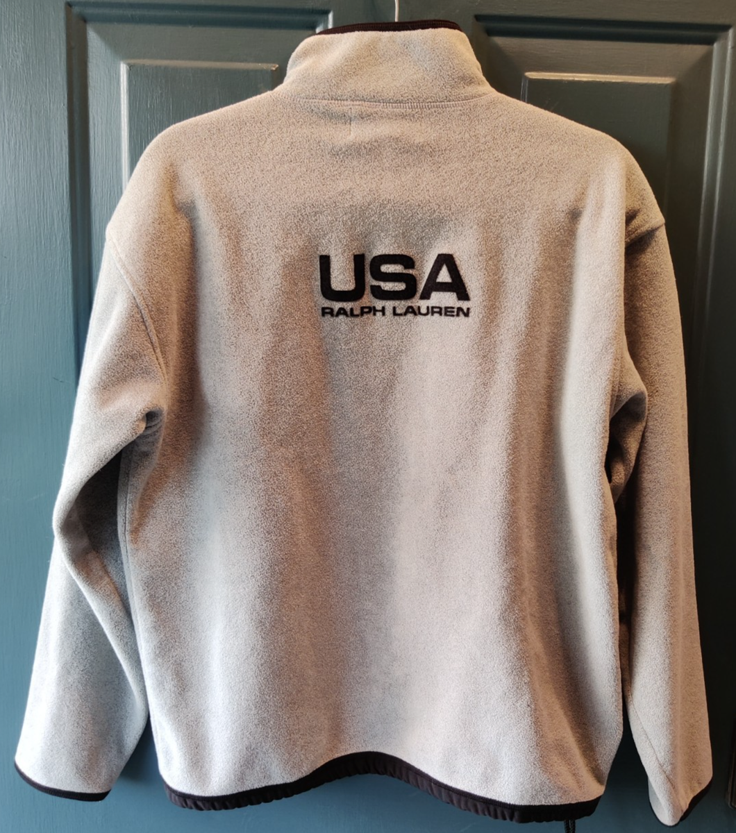 Vintage 90's USA Polo Sport Ralph Lauren Fleece Pullover 1/4