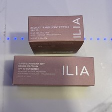 ILIA Super Serum Skin Tint Broad Spectrum Makeup  Radiant Translucent Powder