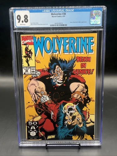 Wolverine #38 (Marvel Comics April 1991) CGC Graded 9.8 White Pages