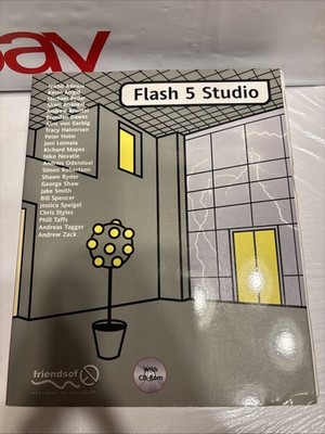 Flash 5 Studio Friends Of Designer To Designer With Cd-Rom 2001 Friends Of ED