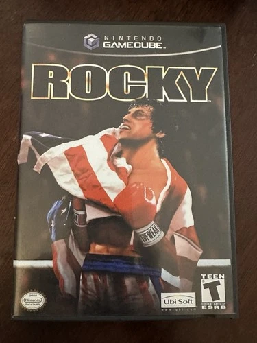 Rocky (Nintendo GameCube, 2002) Complete In Box CIB With Manual Tested