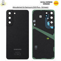 100% Original Samsung Galaxy S22+ 5G S906B Akkudeckel Backcover Deckel Schwarz