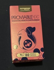 Nutramax Labs Proviable-DC Dogs  Cats 80ct. Sprinkle Capsules EXP. 2027 New