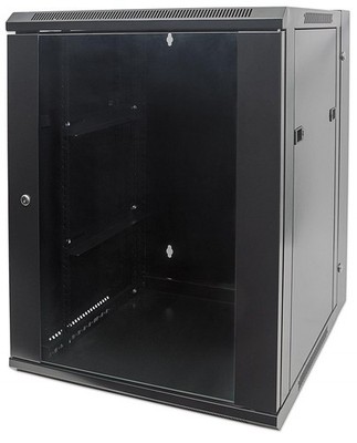 Intellinet 712019 19 Inch Double Section  Wallmount Cabinet 19 Cabinet, 15U, ~E~