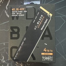 Western Digital WD_BLACK SN850X 4TB NVMe Internal SSD (WDS400T2X0E