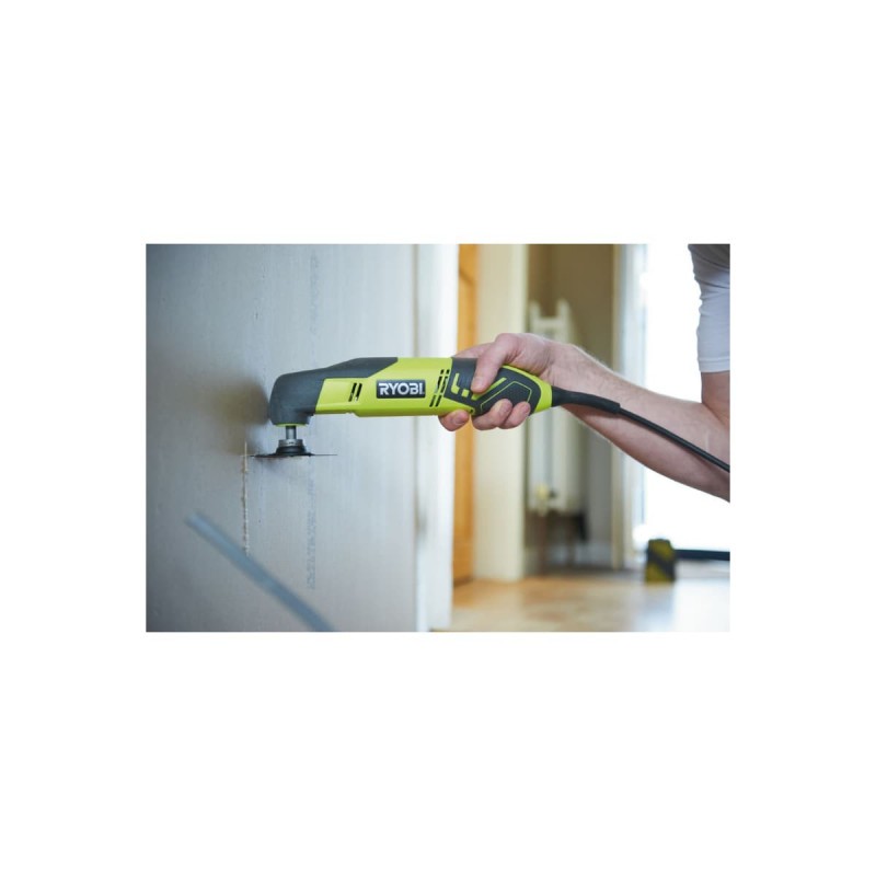 Outil multifonctions RYOBI à vitesse variable avec tête profilée RMT200-S