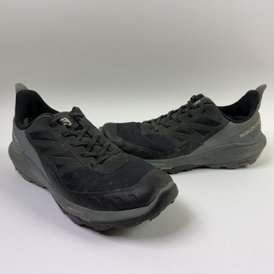 Salomon OUTpulse Gore Tex Shoes Unisex Size 8.5 Black Trail Running Hiking