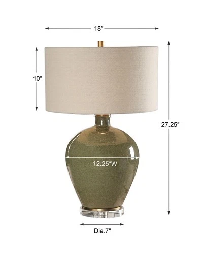 Elva - 1 Light Table Lamp Lamps Uttermost 27759 - Picture 8 of 10