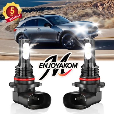 For Infiniti FX35 2003-2005 2x LED Fog Light Bulb Conversion Kit High Power