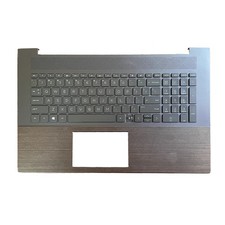 US Keyboard PalmRest For HP Envy 17-CG0000 L87984-001 with backlit Brown Used