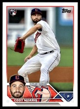 2023 Topps Cody Morris Rookie Cleveland Guardians #507
