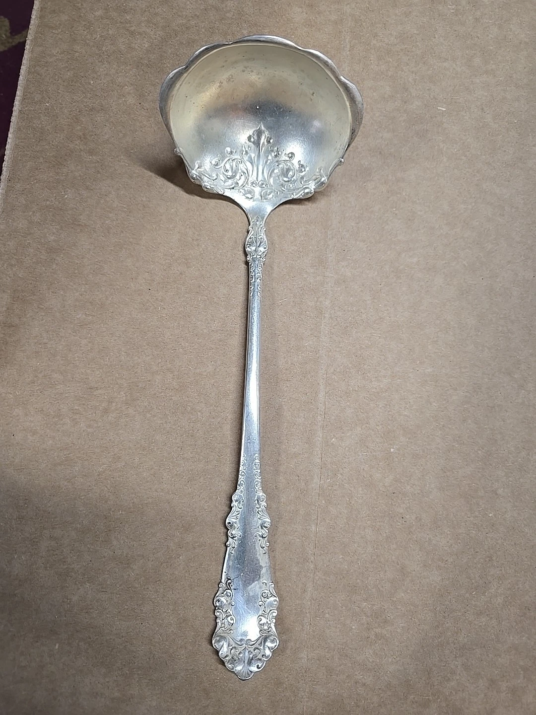 Antique 1847 Rogers Bros. A1 Silver plate Serving Ladle