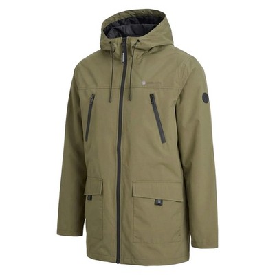 Lambretta Terrace Waterproof Herren Parka Casual Jacke grün neu