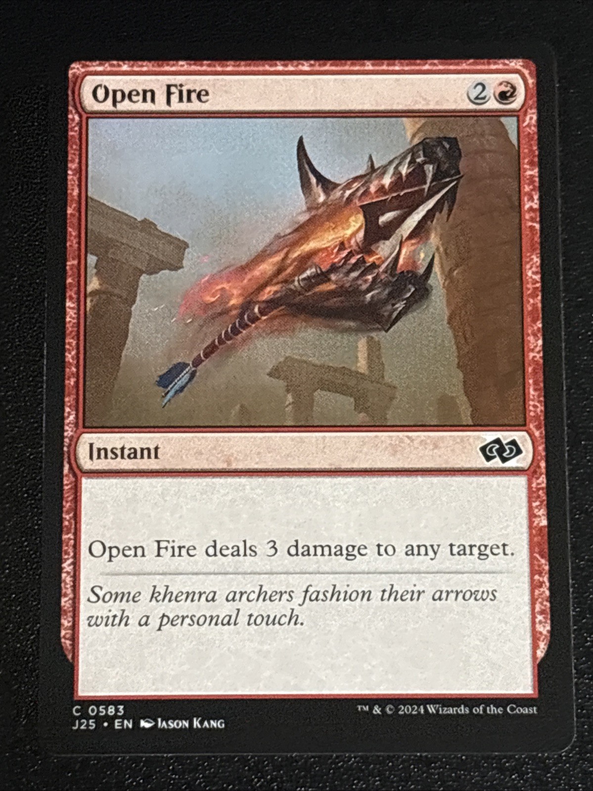 MTG Foundations Jumpstart Open Fire 0583 NM