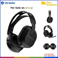 Wireless Gaming Headset Plush Leather Bluetooth 40mm Spatial Audio Microphone