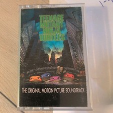 Teenage Mutant Ninja Turtles Original Motion Picture Soundtrack Cassette Tape