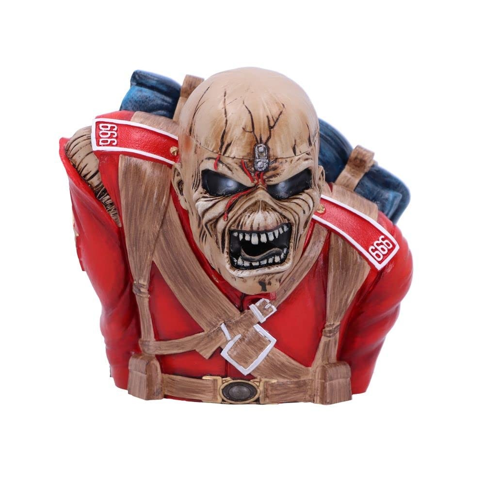 Немезида теперь официально лицензирована Iron Maiden The Trooper Bust Box (Small) Red, 12
