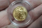 2019 $5 American Gold Eagle 1/10 oz gold coin in case