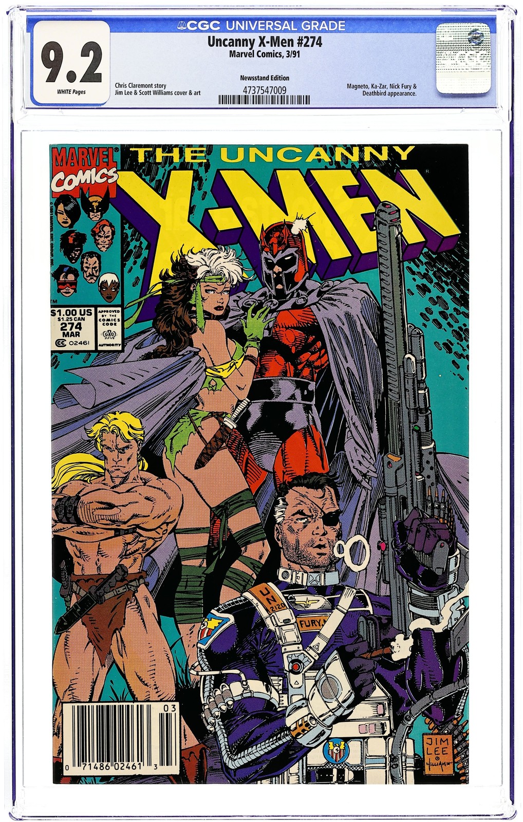 Uncanny X-Men #274 Value - GoCollect