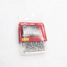 (50-Pk) Everbilt Phillips Flat Head Sheet Metal Screws #8 x 3/4" 802952