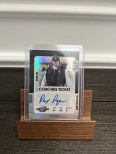 2021 Panini Contenders Optic Rex Ryan Coaches Ticket Auto #08/50 Jets On-Card