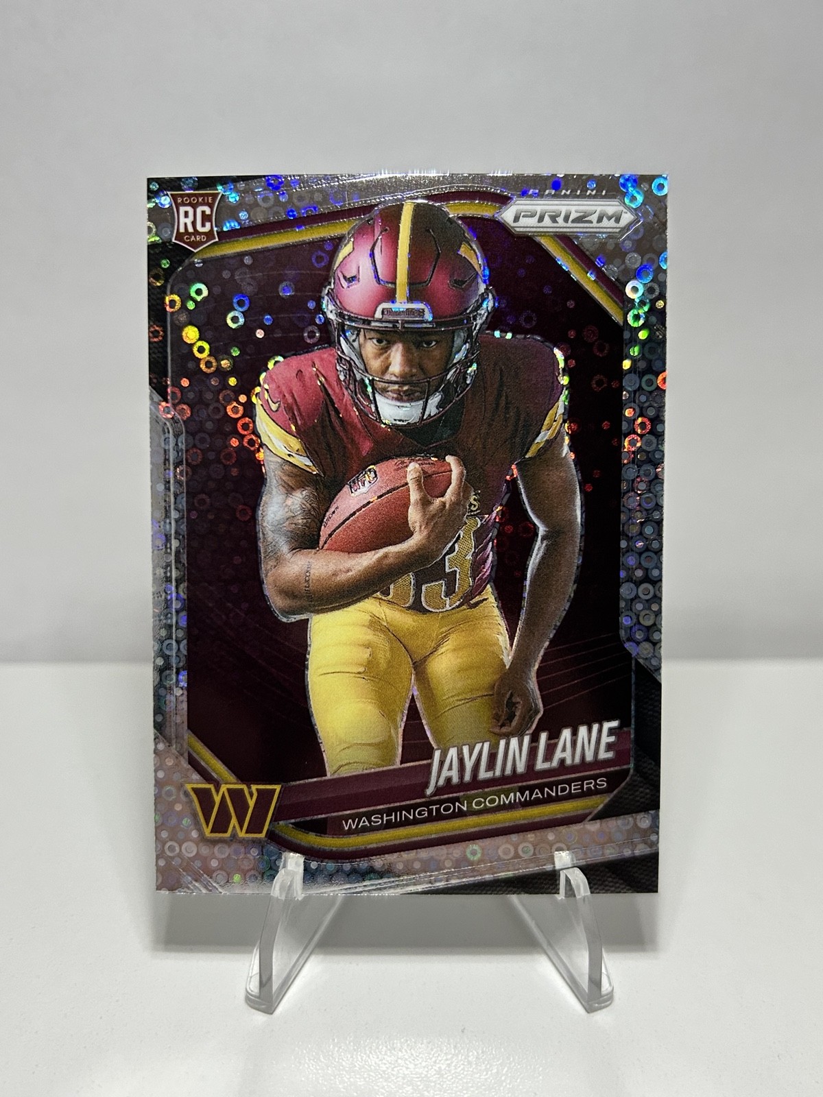 2025 Panini Prizm - Rookie Variation Jaylin Lane #442 No Huddle Prizm (RC)
